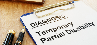 Document with name Temporary Partial Disability (TPD).