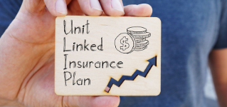 Unit Linked Insurance Plan ULIP is shown on the conceptual business photo