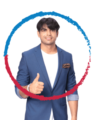 सेविंग प्लान बैनर- नीरज चोपड़ा