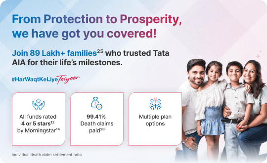 Buy Life Insurance Plan Online banner image