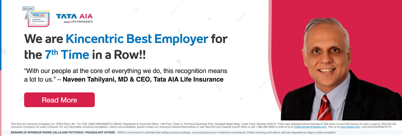 22 Years of Tata AIA Life Insurance